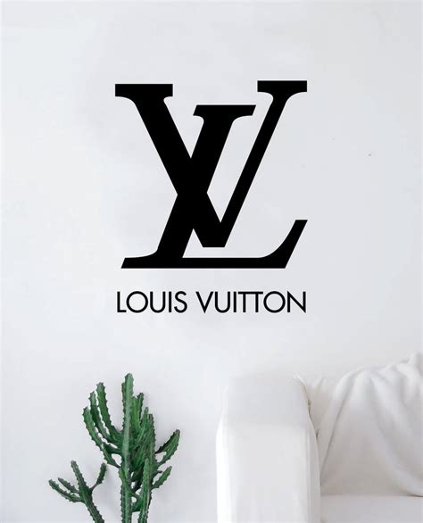 louis vuitton wall stickers pink.